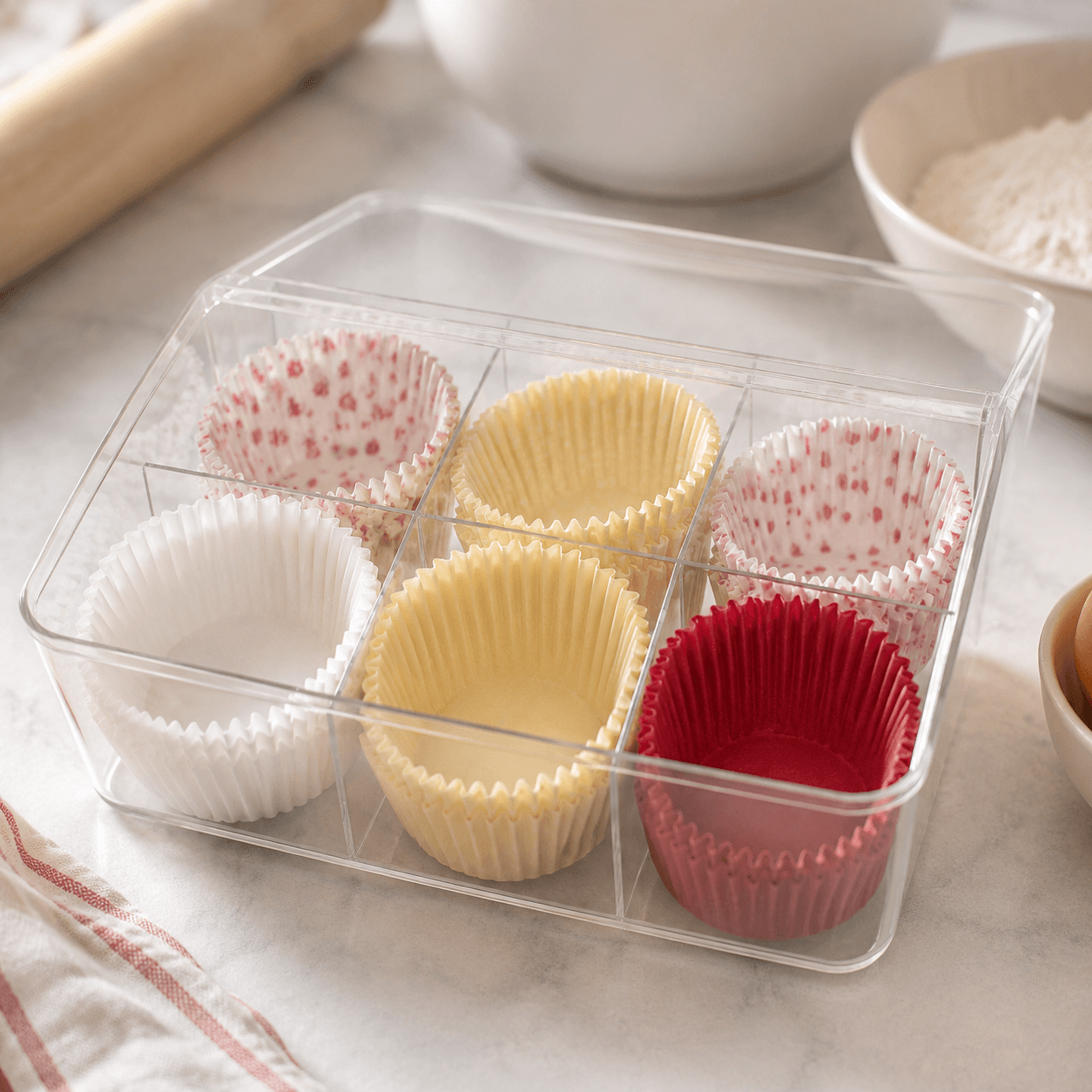 Cupcake Liner Organizer