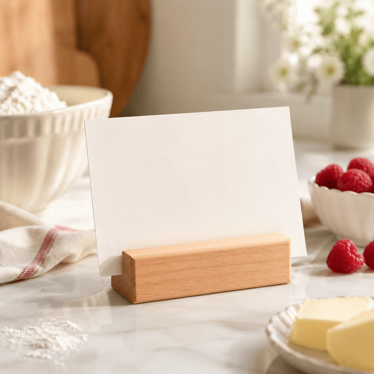Recipe Card Stand main view