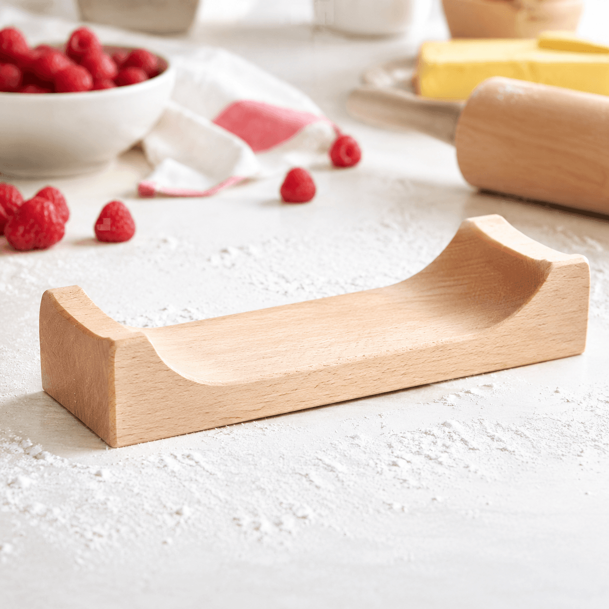 Rolling Pin Rest – bakery prep tool